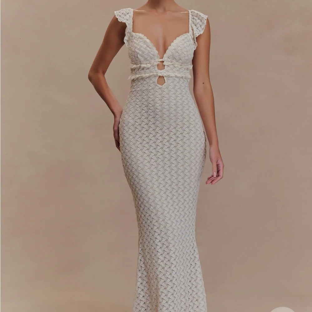 Meshki Ezra Lace Maxi Dress